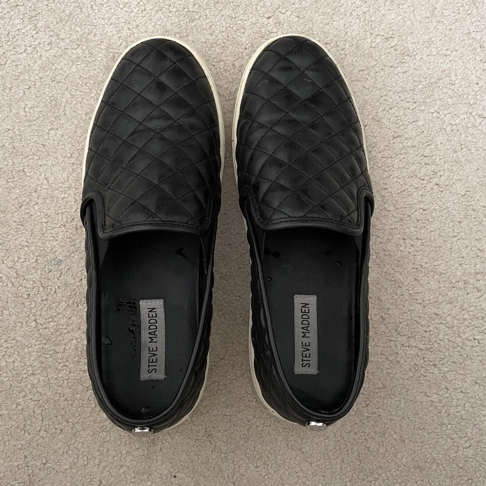 Steven madden slide ons